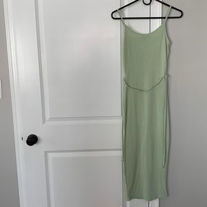 Missguided mint green bodycon dress